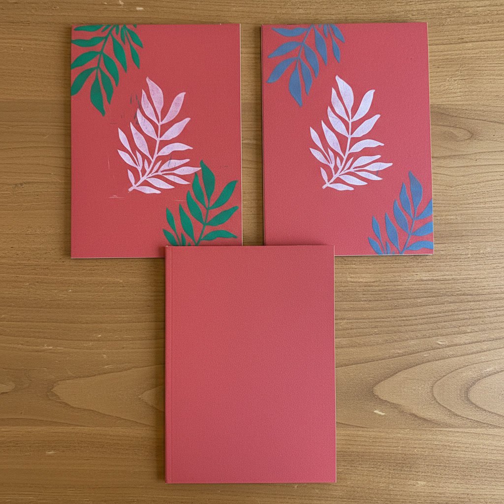 Cuaderno A5 con motivo botánico - Imagen 3